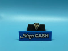 Mens 9ct Onyx Centurion Gold Ring Size T 1/2 / 23-63