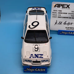 Apex Replicas Model Car - Ford Sierra Rs500 Allan Moffat/Hansford Racing #9 -1988 Sandown Winner - B18501E