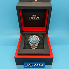 Tissot 40MM Chronograph Watch - PR516 - With Box, Spare Links, & Start Guide Manual