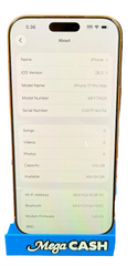 Apple iPhone 17 Pro Max 512GB Unlocked - Cosmic Orange - MFYT4X/A