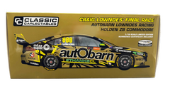 Classic Carlectables Craig Lowndes’ Final Race Holden ZB Commodore - 1/18 Scale Limited Edition - With Certificate