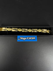 Unisex 18ct Versace Style Bracelet 42.4gms