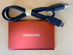 Samsung Portable SSD Hard Drive T7 1TB - MU-PC1T0R