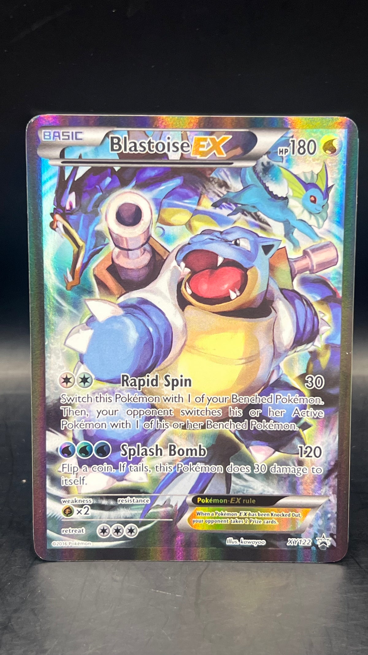 Blastoise EX XY122 Black Star Promo