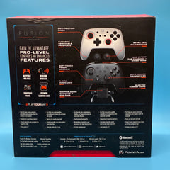 POWERA FUSION 1 NINTENDO CONTROLLER - With Box Slight Stick Drift On Right JoyCon  + Accessories