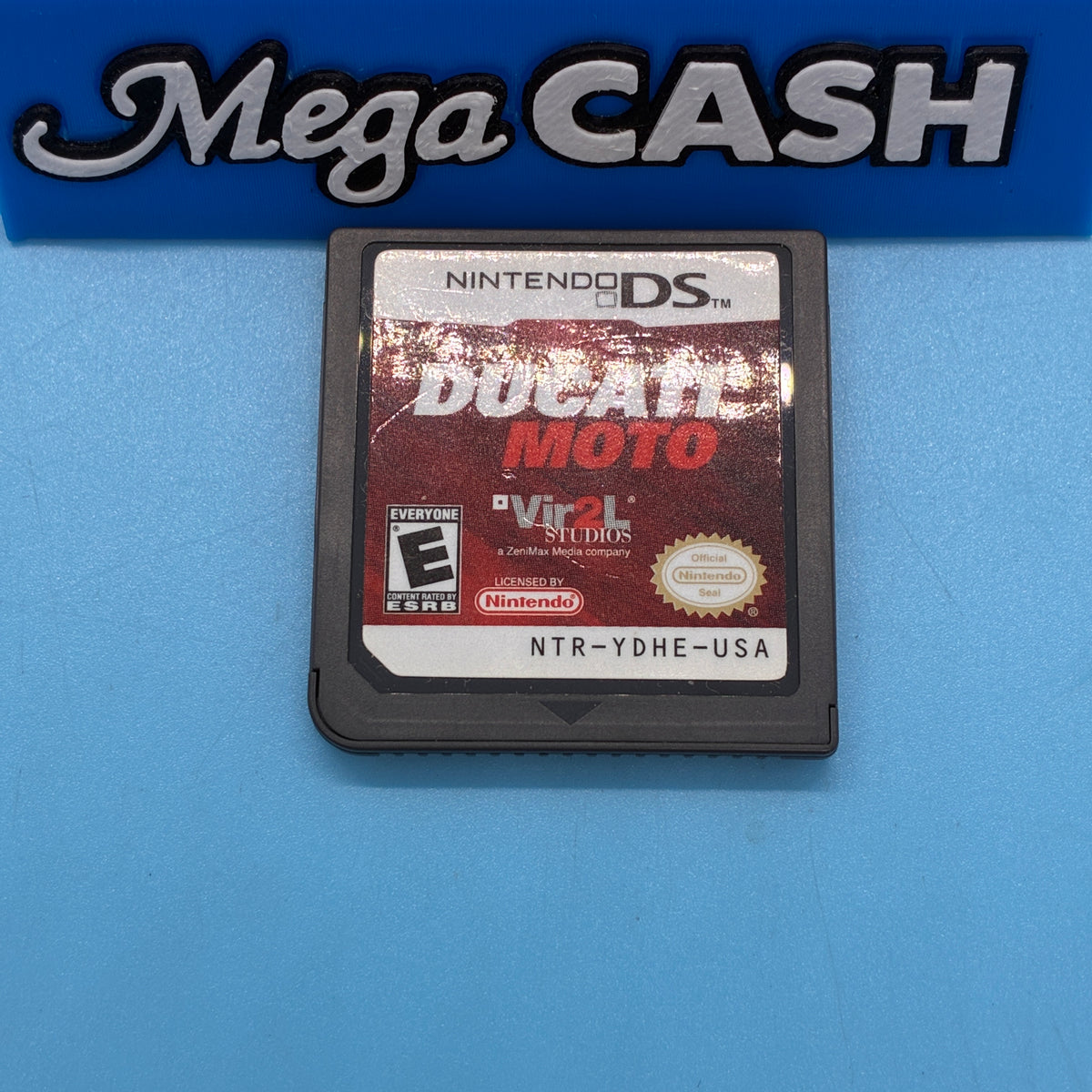 DUCATI MOTO VIR2L STUDIOS  - NINTENDO DS GAME CARTRIDGE - LOOSE NO CASE OR BOOKLET