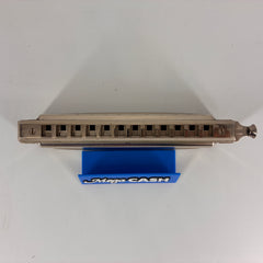 Super Chromonica M.Hohner Gesetzl Gesch - Chromatic Harmonica - 270 Key of C - With Green Case