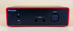 Focusrite Scarlett Solo 4th Gen Microphone Input