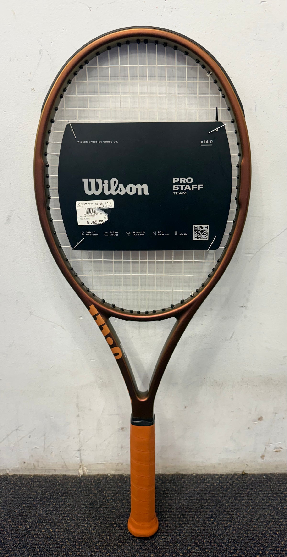 Wilson Pro Staff Team Tennis Racquet 4 3/8