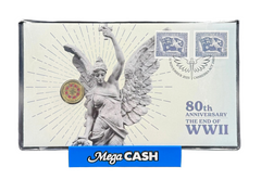 2025 80th Anniversary The End Of WWII $2 Coin - AusPost Uncirculated