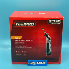Tool PRO - 12V Soldering Iron Kit Brand New -620426