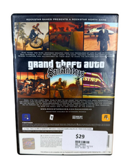 Grand Theft Auto San Andreas - PlayStation 2 Game