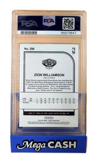2019 Panini NBA Hoops - Zion Williamson Pelicans Rookie Card #296 - Graded 10