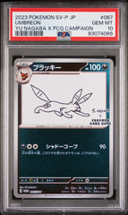 Pokemon-Umbreon Yu Nagaba PSA 10 067/SV-P