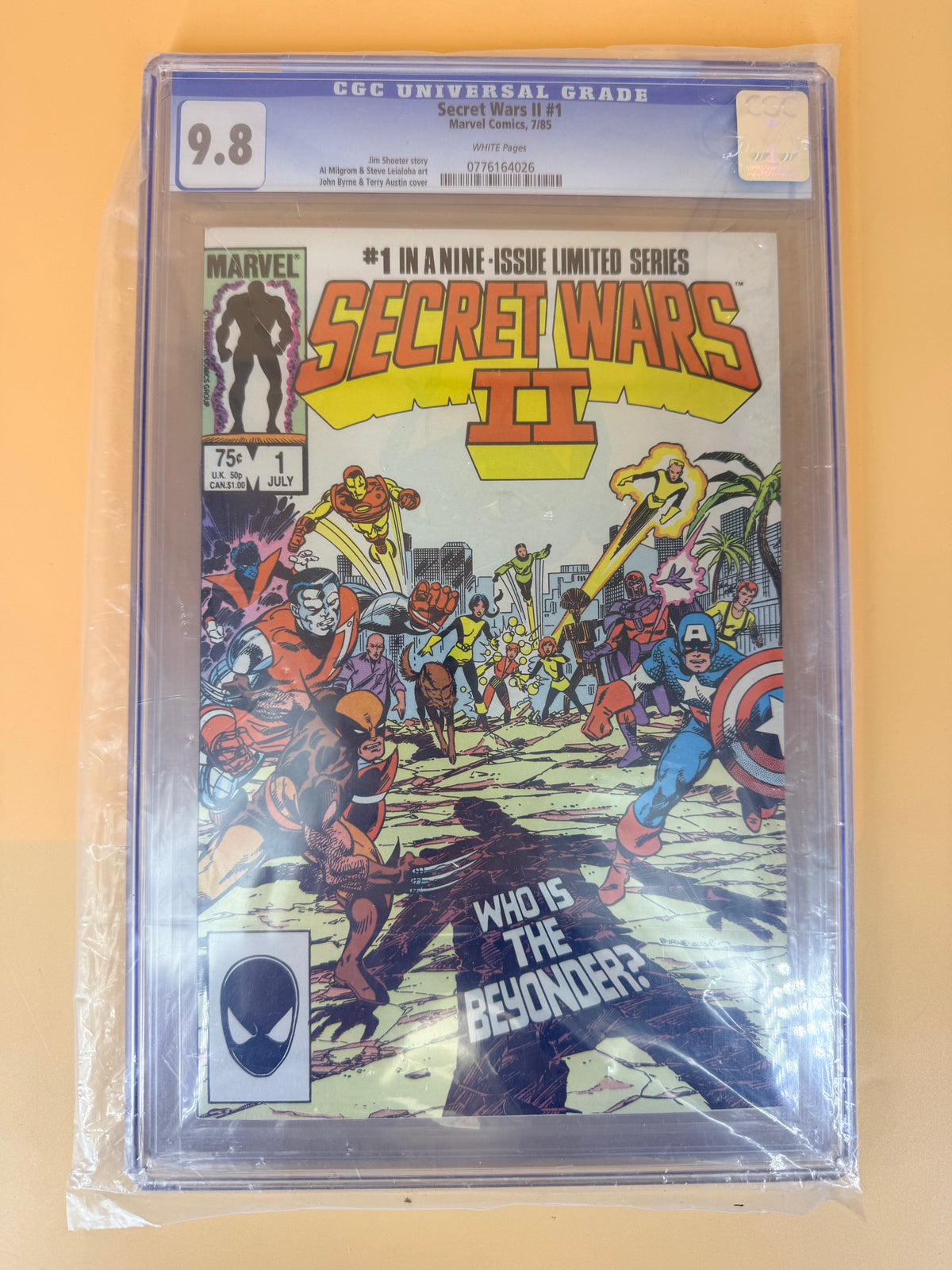 Marvel Comics- Secret Wars II #1 July 1985 - Graded 9.8