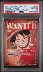 One Piece - Monkey D Luffy Wanted ST01-012 JPN