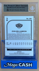 2019-20 Panini NBA Hoops Zion Williamson #258 Graded 9.5 Gem Mint