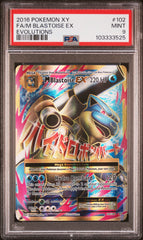 Pokémon - PSA 9 M Blastoise Ex 102/108 XY Evolutions
