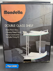 Mondella Cadenza Double Glass Shelf