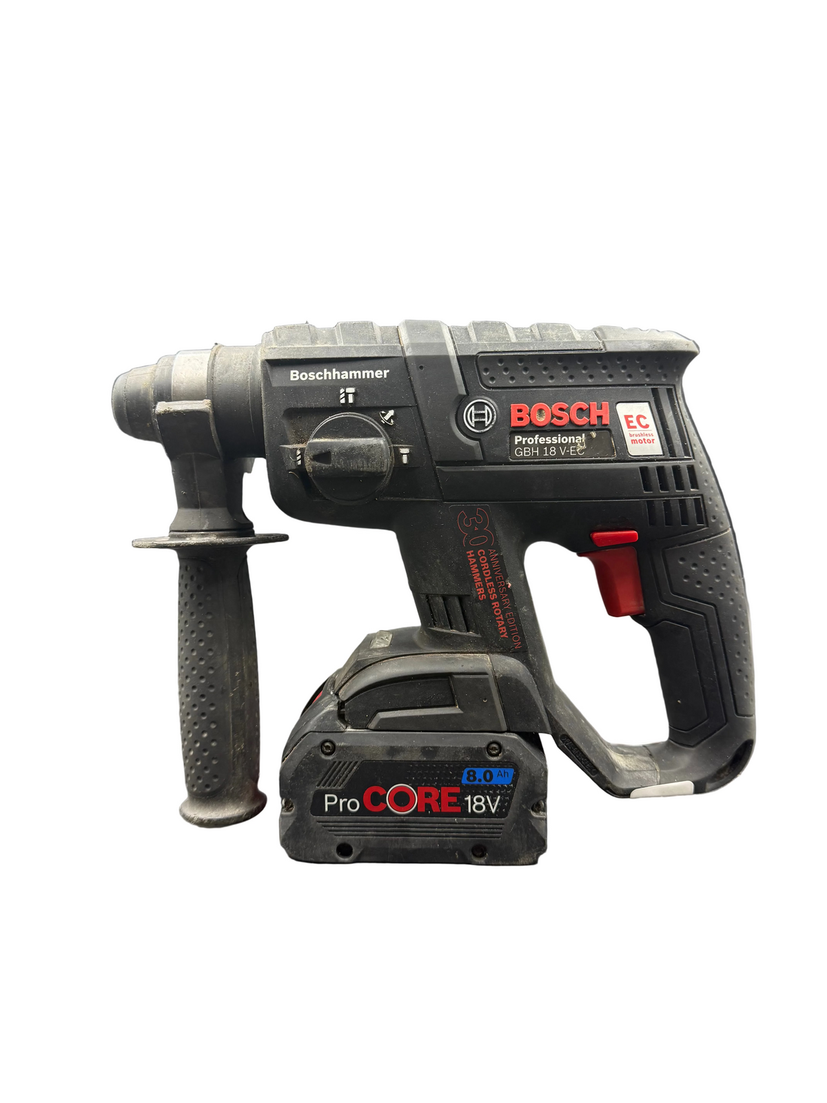 Bosch 18V Rotary Hammer Drill With 8.0Ah ProCore Battery - GBH 18 V-EC