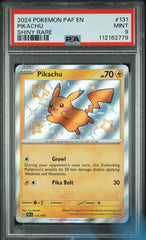 Pokémon - PSA 9 Pikachu 131/091 Paldean Fates