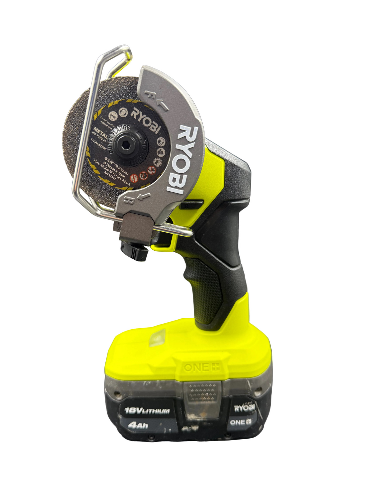 Ryobi 18V Compact Grinder With 4.0Ah Battery - RCT18C