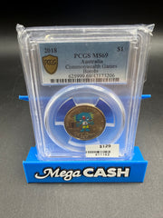 2018 Commonwealth Games $1 Australian Coin