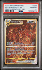 Pokémon - PSA 10 Giratina Vstar GG69/GG70 Crown Zenith