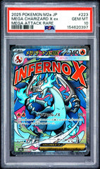 Pokémon - PSA 10 -JPN - Charizard X EX 223/193 - Mega Dream