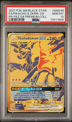 Pokémon - PSA 10 Pikachu & Zekrom Gx SM248 Black Star Promo