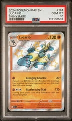 Pokémon - PSA 10 Lucario 174/091 Paldean Fates