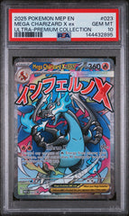 Pokémon - PSA 10 Mega Charizard X Ex MEP023
