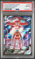 Pokémon - PSA 10 Deoxys Vmax GG45/GG70 Crown Zenith