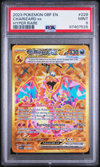 Pokemon - Charizard ex 228/197 PSA 9