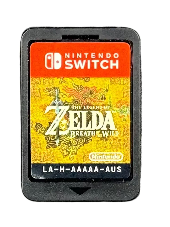 Nintendo Switch Game - The Legend Of Zelda Breath Of The Wild - No Case