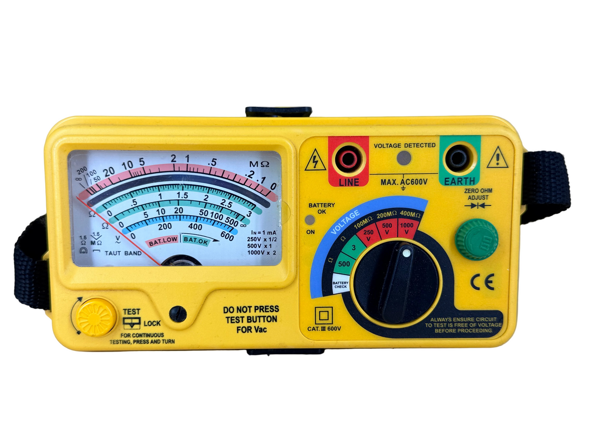 SEW Standard Analogue Insulation Continuity Tester - 1132IN