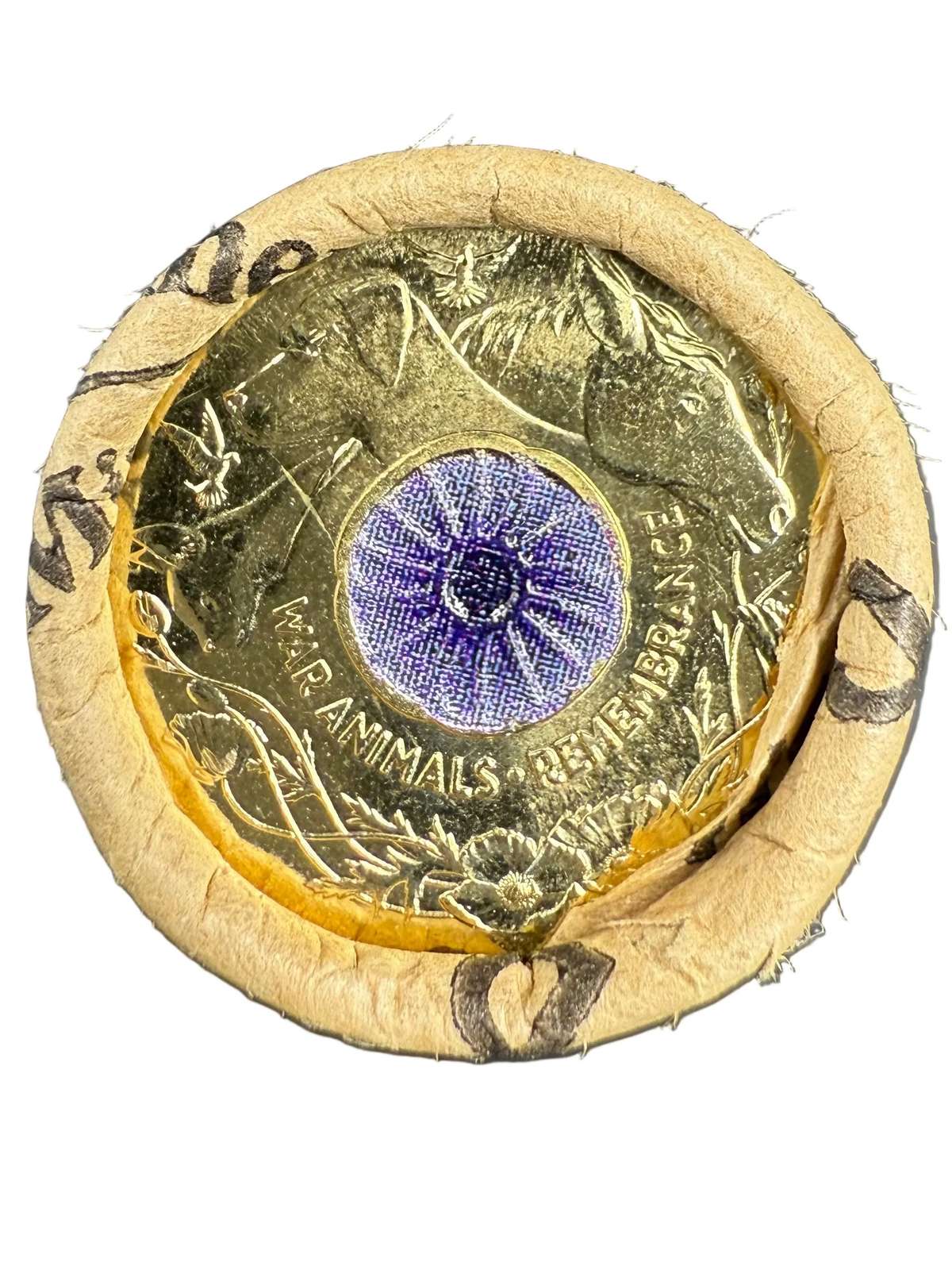2024 War Animals Remembrance $2 coin - In $50 RAM coin roll