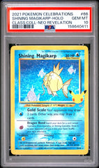 Pokémon - PSA 10 Shining Magikarp 66/64 Celebrations