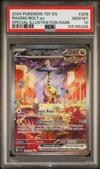 Pokémon - PSA 10 Raging Bolt Ex 208/162 Temporal Forces