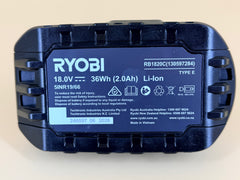 Ryobi Battery 2.0AH 18v Lithium - One Plus - RB1820C