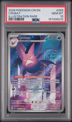 Pokémon - PSA 10 Crobat 093/086 Choas Rising