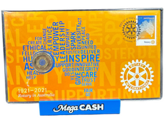 2021 AusPost Centenary Of Rotary $1 Coin - Uncirculated