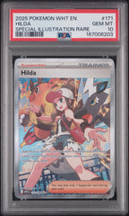 Pokémon - PSA 10 Hilda 171/086 White Flare