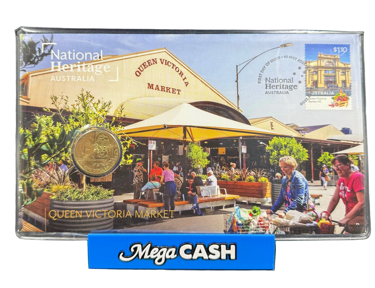 2021 Queen Victoria Market $1 Coin - AusPost Uncirculated