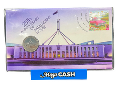 2013 25th Anniversary of the Parliament House 20c Coin - AusPost Uncirculated