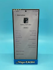 Samsung S24 Ultra - 1TB – Dark Grey - Mobile Phone | SM-S928B - Unlocked - W/ Case