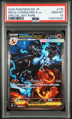 Pokemon - PSA 10 Mega Charizard X EX 110/080 Inferno X Japanese