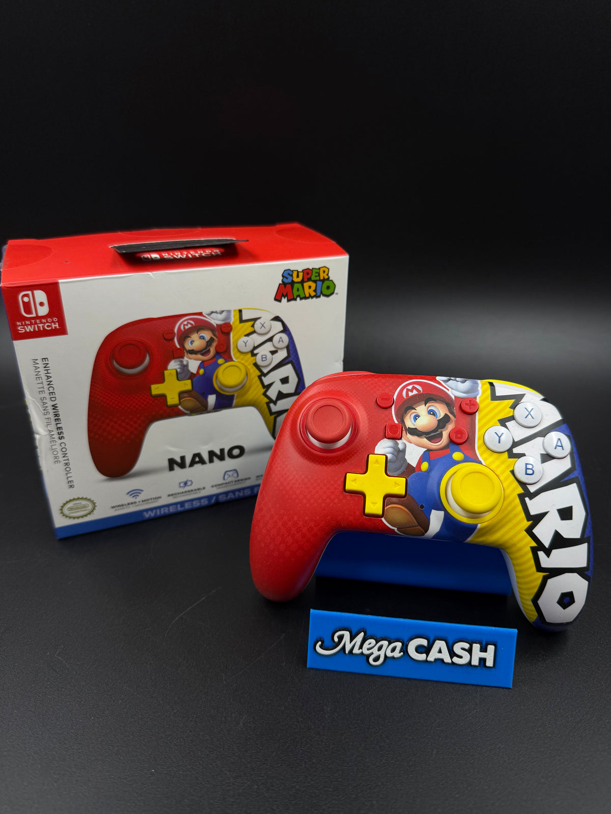 Nintendo Switch Nano Wireless Controller - Mario Victory
