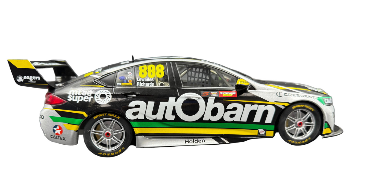 Classic Carlectables Craig Lowndes & Steven Richard’s 2018 Bathurst 1000 Winner Holden ZB Commodore- 1/18 Scale Limited With certificate