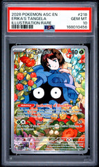 Pokémon - PSA 10 Erika’s Tangela 218/217 Ascended Heros